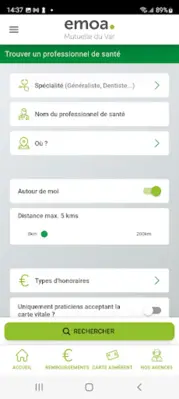 EMOA Mutuelle du Var android App screenshot 1