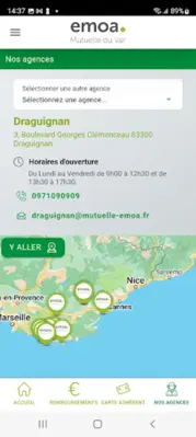 EMOA Mutuelle du Var android App screenshot 2